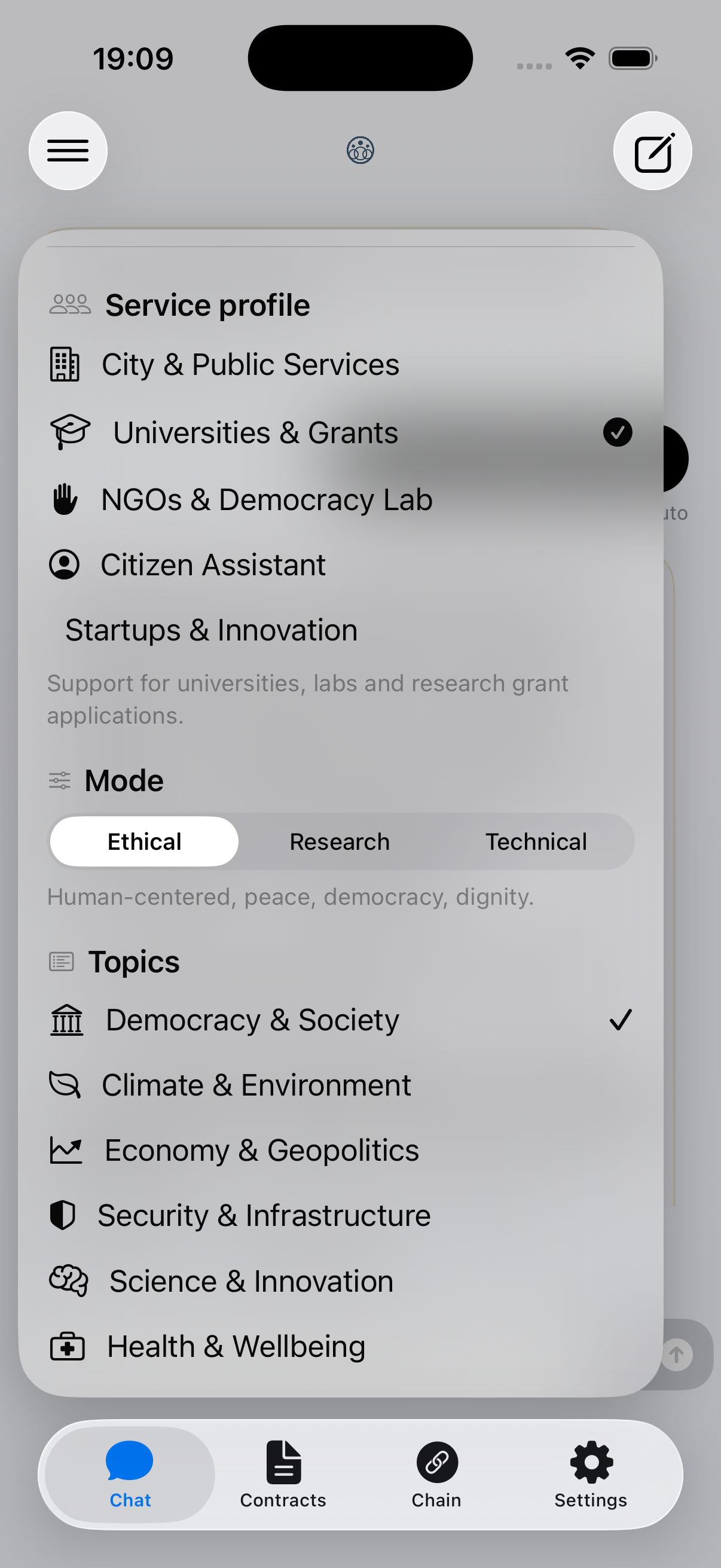 CollectiVAI provider routing settings